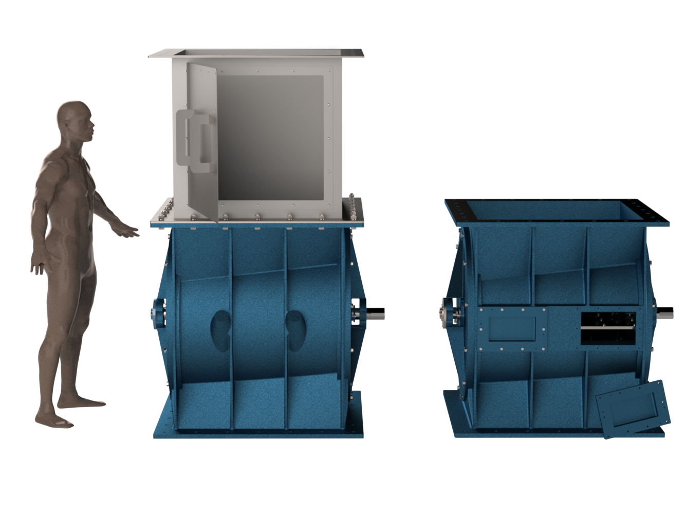 3D model of existing and proposed