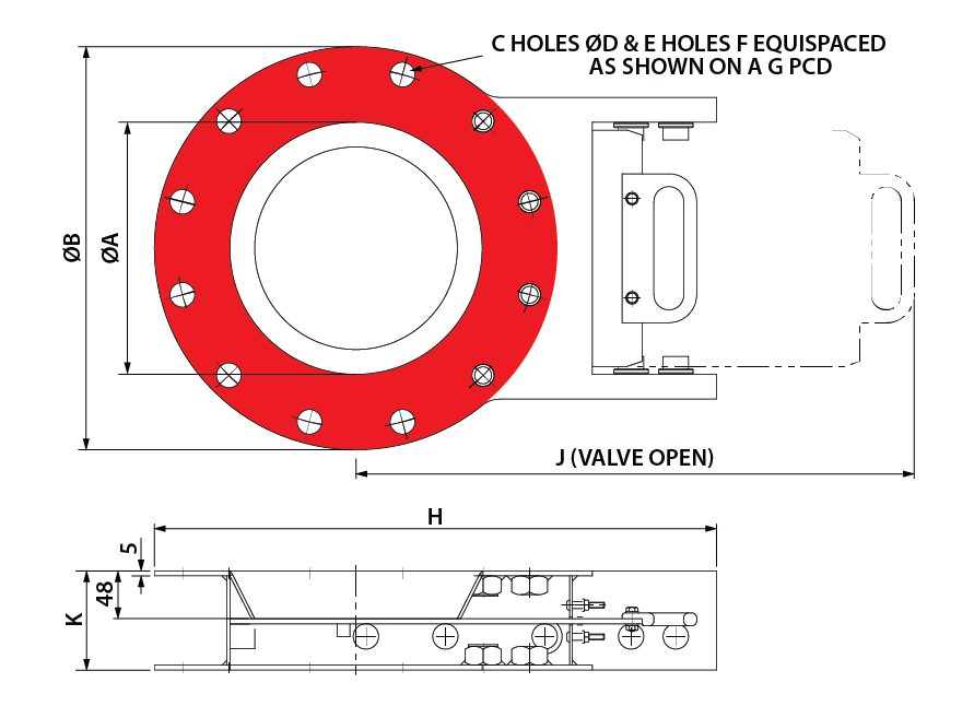Slide Valve - Manual - Circular GA-01