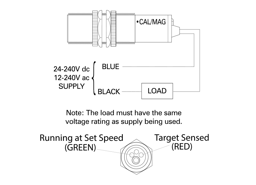 Rotospeed Switch Technical Drawing