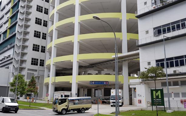 Facade of Mandai Connection.28.11.18